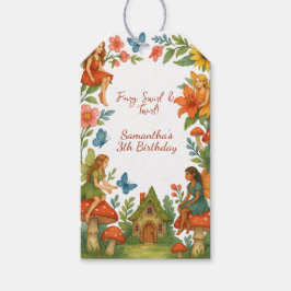 ワイルドマジカルフェアリーガーデン バースデーパーティー ギフトタグ