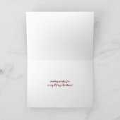 ワイルドマスタングピースオンアースホリデーカード シーズンカード (内部)