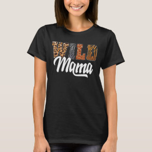 ワイルドマズーワイルド生まれ誕生日サファリジャングル Tシャツ