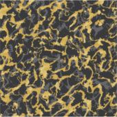 ワイルドマーブル8 – 黒と金ゴールド、グレー シール (正面)