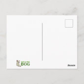 ワイルドミックスドッグ雪音の2019年賀状 ポストカード (裏面)