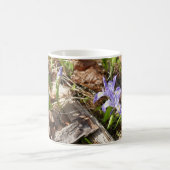 ワイルドミニチュアアイリス コーヒーマグカップ (中央)