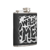 ワイルドミーカウ白黒 フラスク (右)