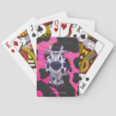 ワイルドミータイガーブラックとピンク トランプ (裏面)