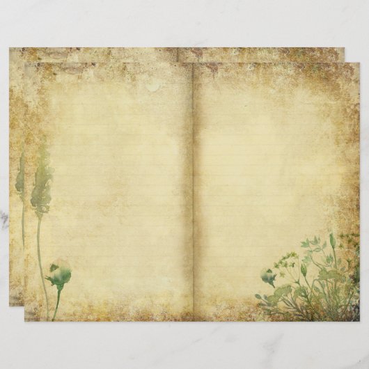 ワイルドミードウ ネイチャージャーナルページ (正面/裏面)