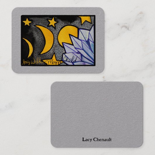 ワイルドムーンチャイルドムーンフェイズ 名刺 (正面/裏面)