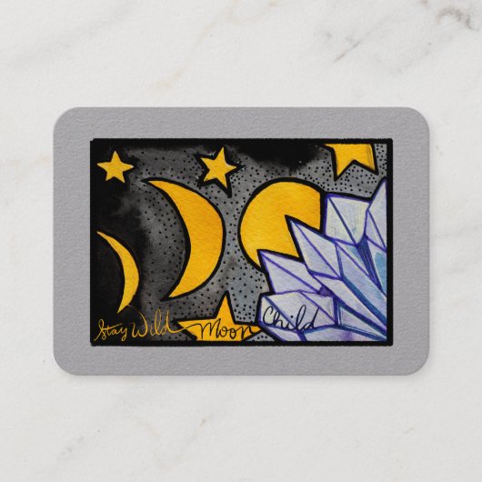 ワイルドムーンチャイルドムーンフェイズ 名刺 (正面)