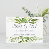 ワイルドメドウブライダルまたはベビーシャワーBy Mail 招待状 (スタンド正面)
