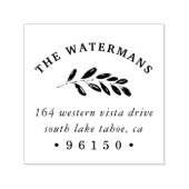 ワイルドメドウ差出人住所 セルフインキングスタンプ (デザイン)