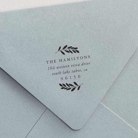 ワイルドメドウ差出人住所 セルフインキングスタンプ