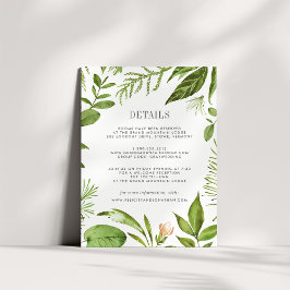 ワイルドメドーゲスト情報カード エンクロージャーカード