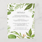 ワイルドメドーゲスト情報カード エンクロージャーカード (正面)