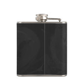 ワイルドメヒョウ白と黒 フラスク (裏面)