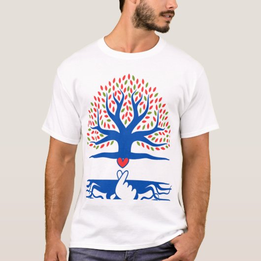 ワイルドメンズTシャツのウィスパー Tシャツ (正面)