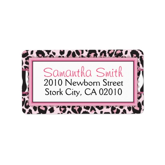 ワイルドモノ住所 シール (正面)