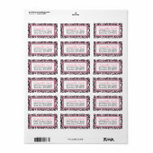 ワイルドモノ住所 シール (フルシート)