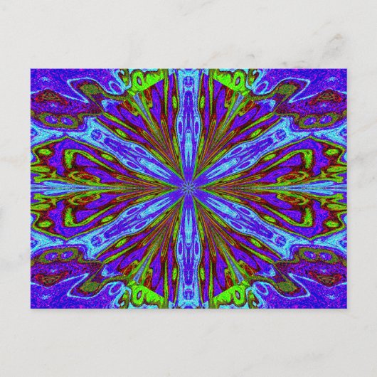 ワイルドユリ1はがき ポストカード (正面)