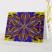 ワイルドユリ9 カード (黄色い花)