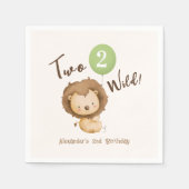 ワイルドライオンボーイ2歳 スタンダードカクテルナプキン (正面)