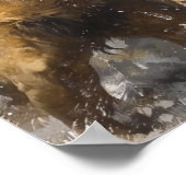 ワイルドライオンレスリングベアーポスター ポスター (角)