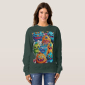 ワイルドライドモンスタートラックティー スウェットシャツ (正面フル)