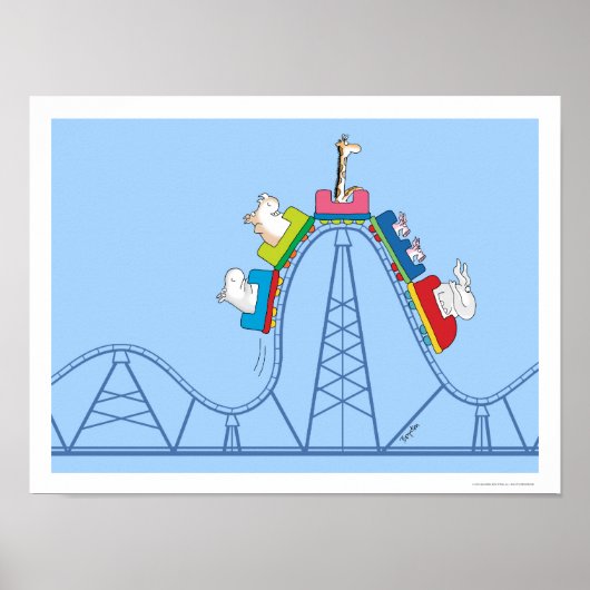 ワイルドライドローラーコースターバイサンドラボイントン ポスター (正面)