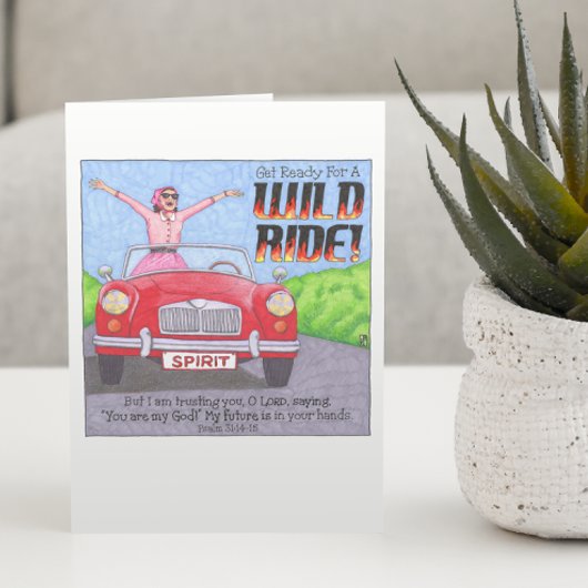 ワイルドライド勇気付けられるカード カード