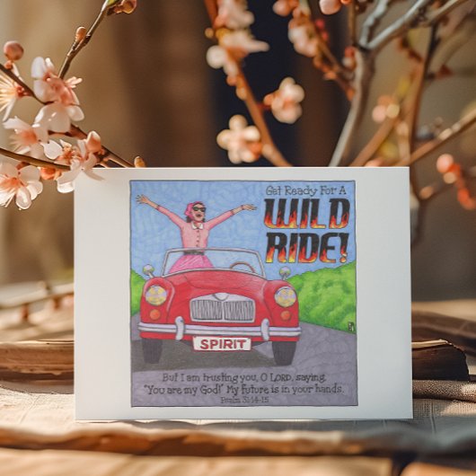 ワイルドライド感動的はがき ポストカード