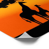 ワイルドライフアフリカ ポスター (角)