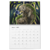 ワイルドライフアートカレンダー カレンダー (3月 2027)