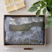 ワイルドライフウルフの雪写真 薄葉紙 (ギフト)