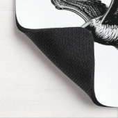 🦅ワイルドライフエンジェスティ《鳥》ハヤブサストライクデザインマウスパッド マウスパッド (コーナー)