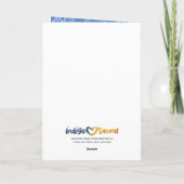 ワイルドライフエンプレペンギンパズルグリーティングカード カード (裏面)