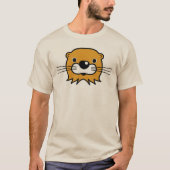 ワイルドライフオッターTシャツ Tシャツ (正面)