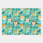 ワイルドライフサファリ ラッピングペーパーシート (正面3)