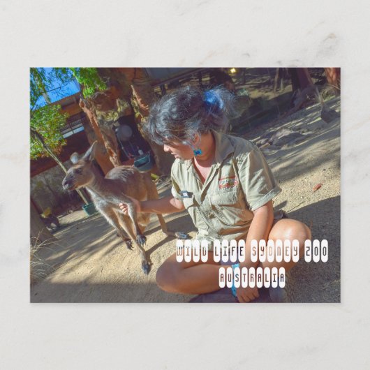 ワイルドライフシドニー動物園(オーストラリア) ポストカード (正面)