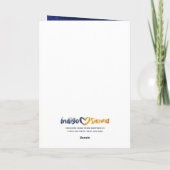 ワイルドライフフィンパズルグリーティングカード カード (裏面)