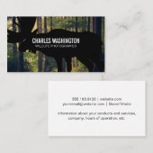 ワイルドライフフォトグラファー | アウトドア 名刺 (正面/裏面)