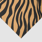 ワイルドライフモダンベンガルタイガーアニマルプリントパターン 薄葉紙 (詳細)