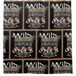 ワイルドライフ愛好家 シャワーカーテン