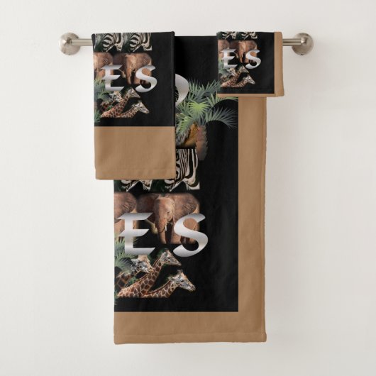 ワイルドライフ愛好家 バスタオルセット (インサイチュ)