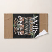 ワイルドライフ愛好家 バスタオルセット (ハンドタオル)