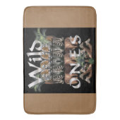 ワイルドライフ愛好家 バスマット (正面縦)