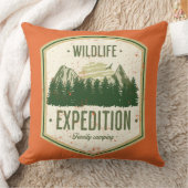 ワイルドライフ遠征アウトドアサマーバケーションファミリー クッション (ブランケット)
