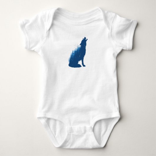 ワイルドライフ ベビーボディスーツ (正面)