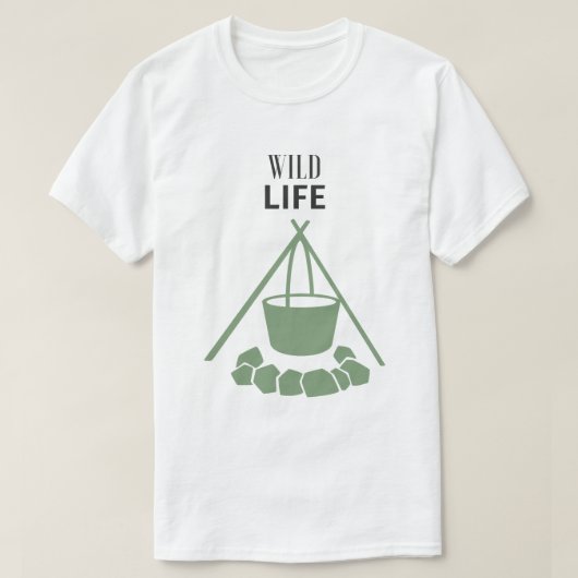 ワイルドライフ Tシャツ (デザイン正面)
