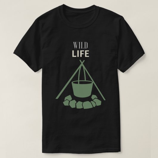 ワイルドライフ Tシャツ (デザイン正面)