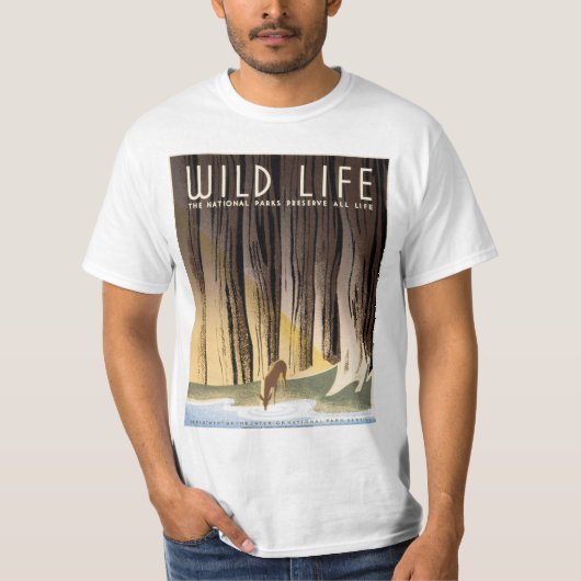 ワイルドライフ Tシャツ (正面)