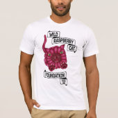 ワイルドラズベリーキャット Tシャツ (正面)