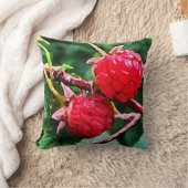 ワイルドラズベリー クッション (ブランケット)